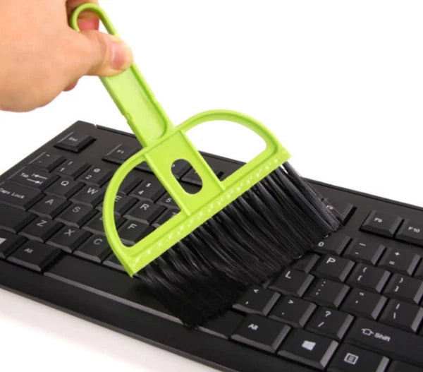 10pcs Desktop cleaning brush computer keyboard brush Mini broom dustpan set