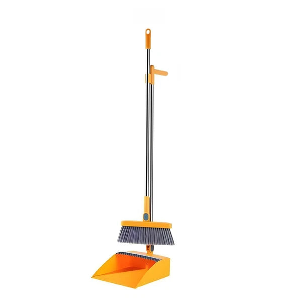Household Broom Folding Dustpan Kit Combination Broom Wiper Blade Hair Sweeping
