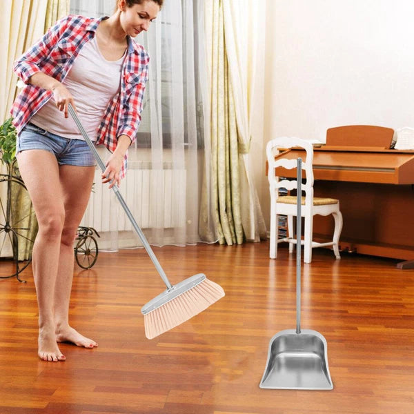 Broom Garbage Set Office Cleaning Supplies Brooms with Dustpans