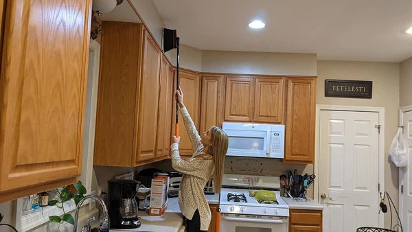 Innovative Extendable Broom Set with Upright Dust Pan for Easy House Cleaning