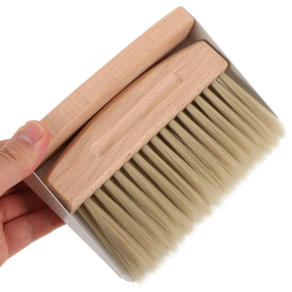 Cleaning Brush Dustpan Desktop Kit Child Office Broom Set Mini and