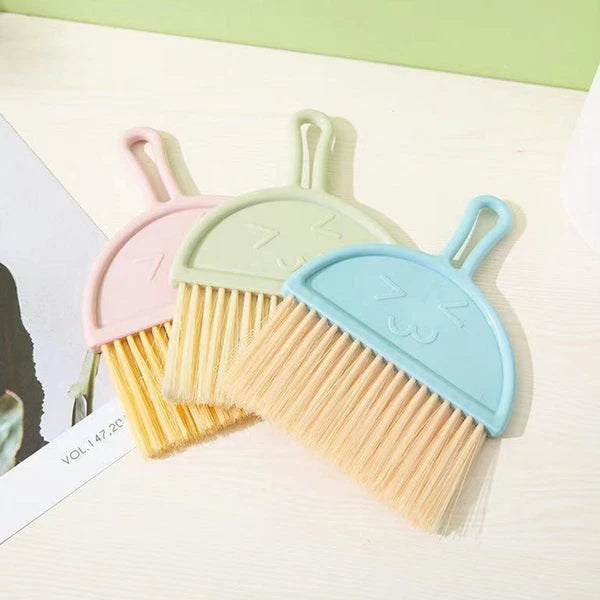 Mini Hand Broom and Dustpan Set Small Dust Pans with Brush Set