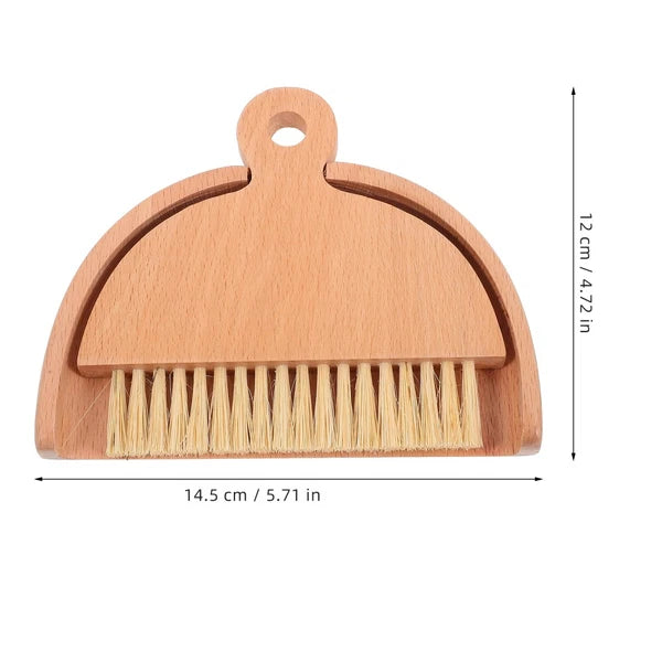 Desktop Cleaning Brush Set Sweeping and Dustpan Child Dad Broom Kit Small Hand