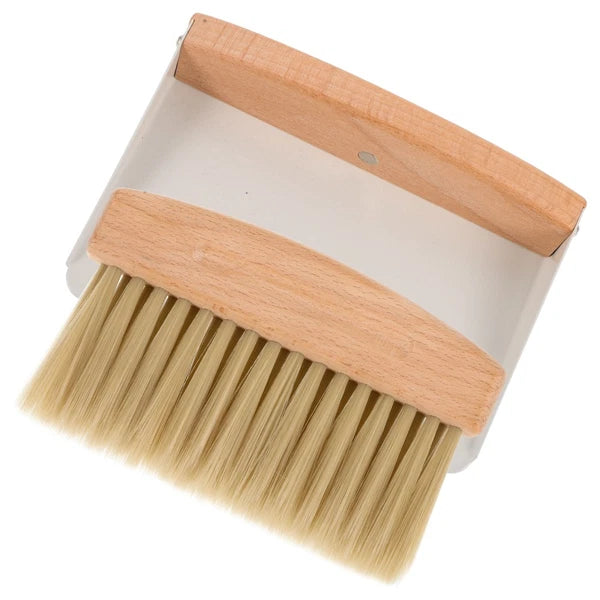 Cleaning Brush Dustpan Desktop Kit Child Office Broom Set Mini and