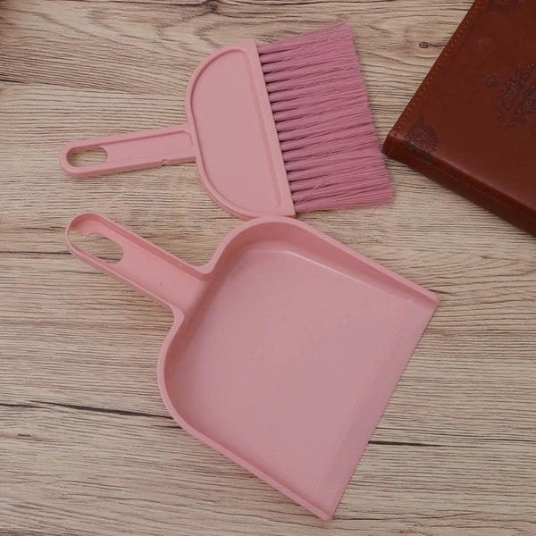 Mini Broom Dustpan Set Hand Whisk Cleaning Supplies Tools for Housekeeping