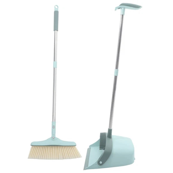 Broom Dustpan Set with Office Household Cleaning Supplies Kit Dorm