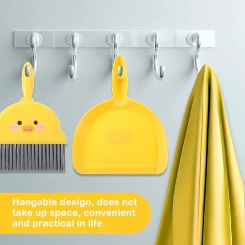 Mini Dustpan and Brush Set，Small Hand Brush and Dust Pan, Portable Cleaning