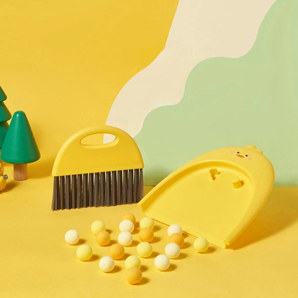 Mini Dustpan Set Baby Keyboard Brush And Small Table Cleaning Brush-