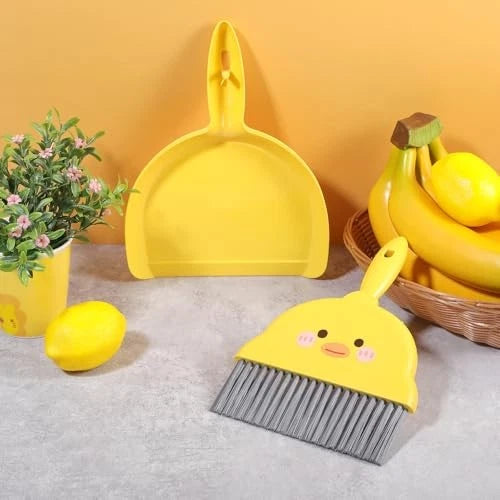 Mini Dustpan and Brush Set，Small Hand Brush and Dust Pan, Portable Cleaning