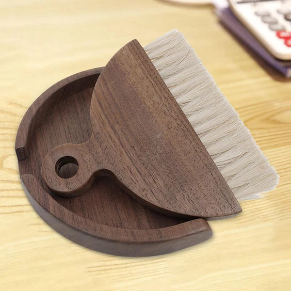Small Hand Broom and Dustpan Set Sweep Cleaning Brush for Sofa Table Kitchen