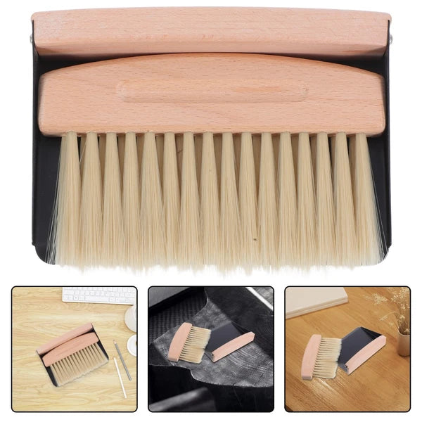 Mini Broom Dustpan Table Brush and Set Desktop Cleaning Supplies
