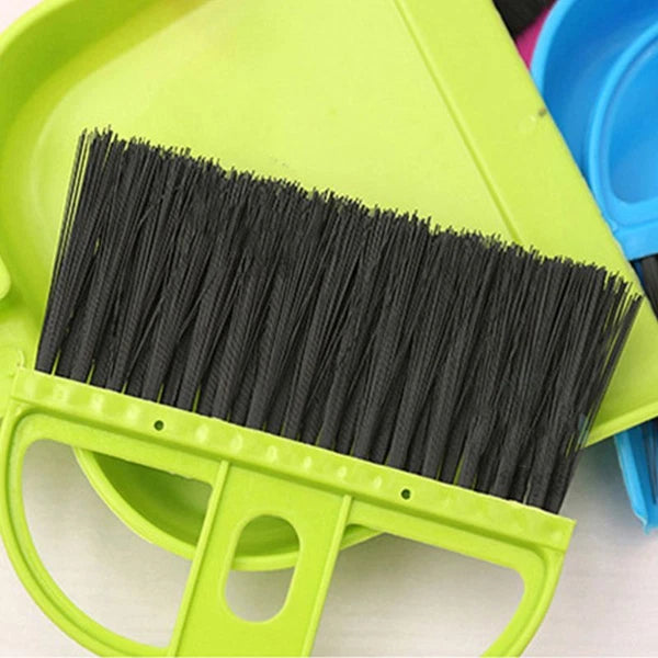 Elegant Mini Desktop Cleaning Brush Small Broom Dustpan Set Cleaning Tool