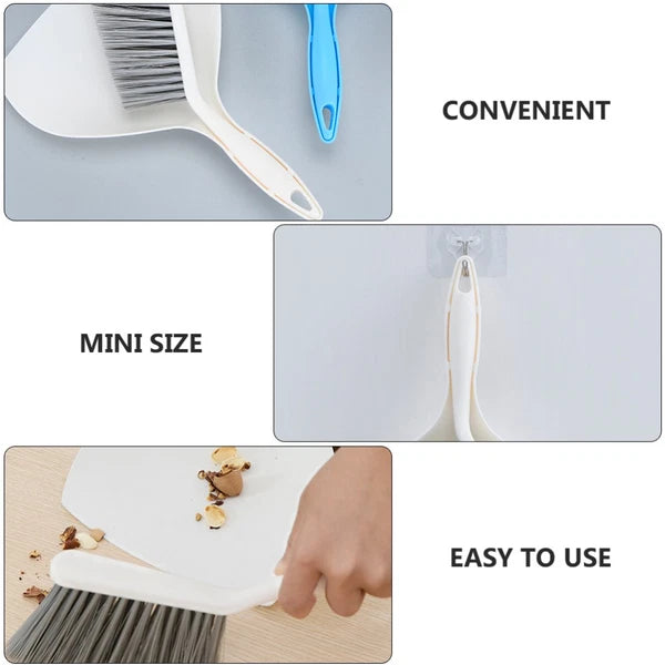 Mini Dustpan Broom Set Child Desktop Hand Household Cleaning Tools