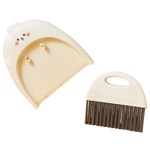 Mini Dustpan Set Baby Child Desktop Cleaning Broom - Dust Snake-