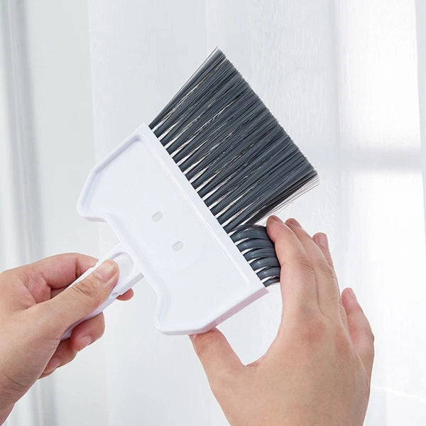 2 Sets Keyboard Cleaning Brush Child Broom Dust Remover Small and Dustpan