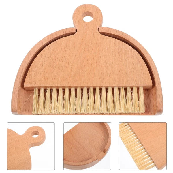 Desktop Cleaning Brush Set Sweeping and Dustpan Child Dad Multi-function Mini