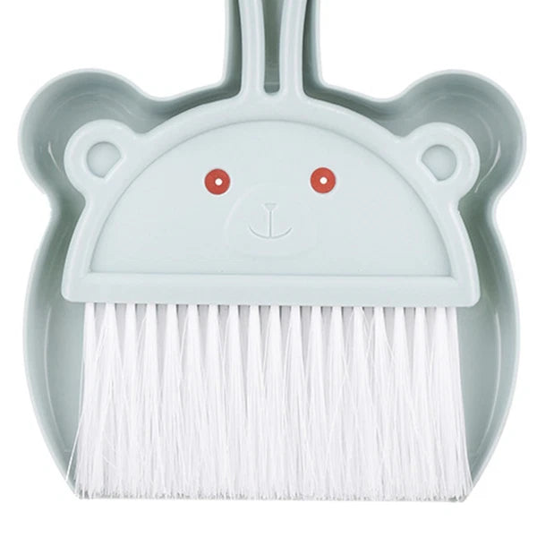 6 Sets Desktop Cleaning Broom Mini Dustpan and Brush Table Keyboard Cleaner