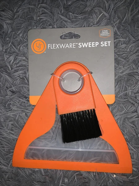 UST FlexWare Orange Simple and Compact Outdoor Sweep Set with Easy Storage NEW