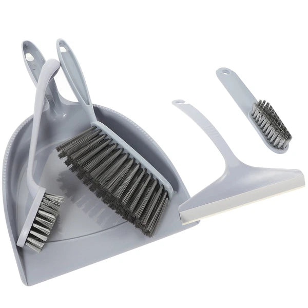 5 Pcs Broom Dustpan Child Small Cleaning Brush for Desk Mini Hand Brushes