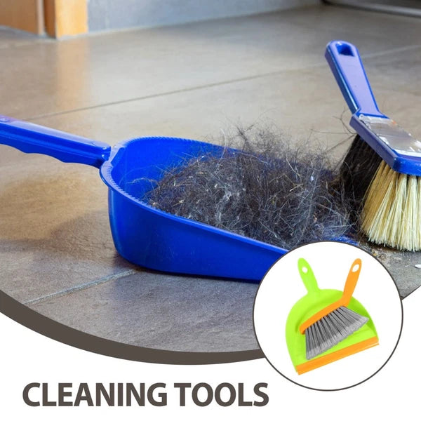 Desktop Cleaning Broom Set Child Convenient Mini And Dustpan Hand Whisk