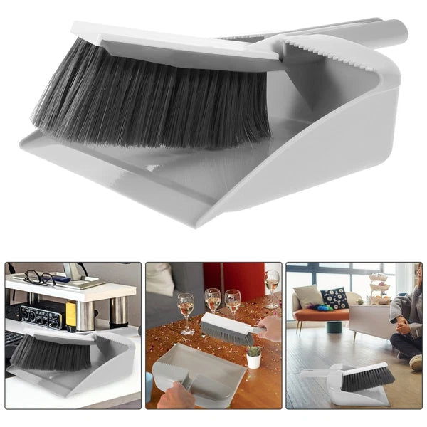 Mini Dustpan Broom Set Desktop Small Brush and Table Sweeper for Crumbs