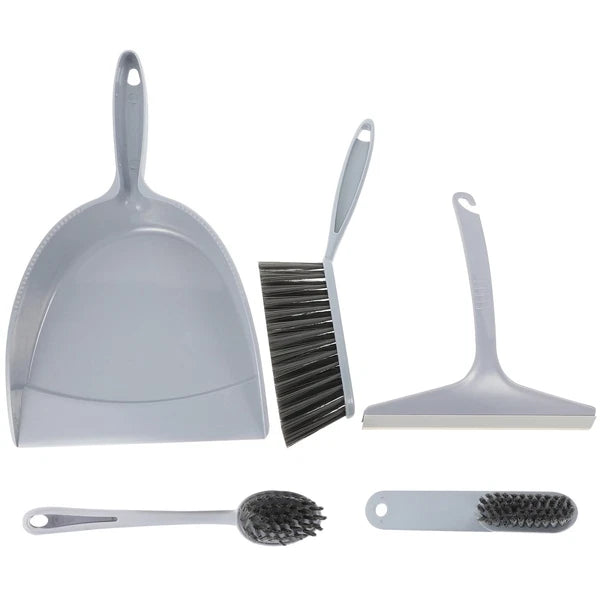 5 Pcs Broom Dustpan Child Mini Hand Brushes Small Cleaning for Desk