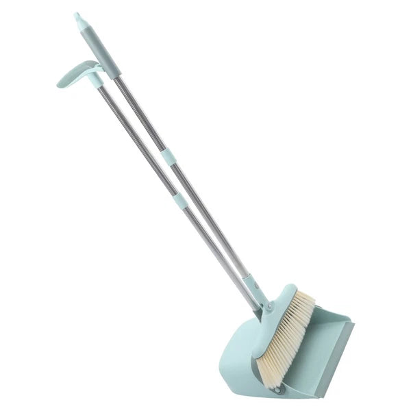 Broom Dustpan Set with Office Household Cleaning Supplies Kit Dorm