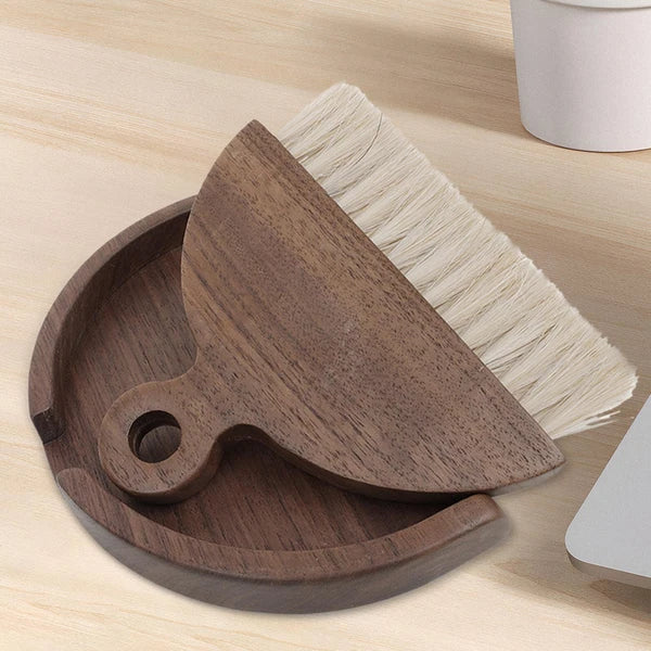 Small Hand Broom and Dustpan Set Sweep Cleaning Brush for Sofa Table Kitchen