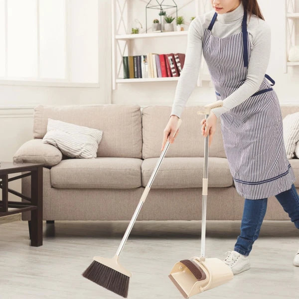 Broom Dustpan Set Office Small Brushes for Cleaning Floor Sweeper