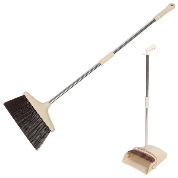 Broom Dustpan Set Office Household Cleaning Supply Home Cleaning Kit-