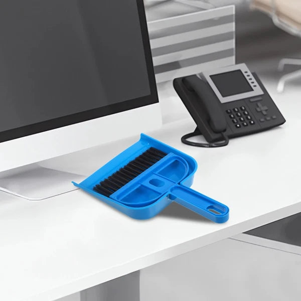 Desktop Broom Set Child Detailing Cleaning Tool Dust Pan Brushes
