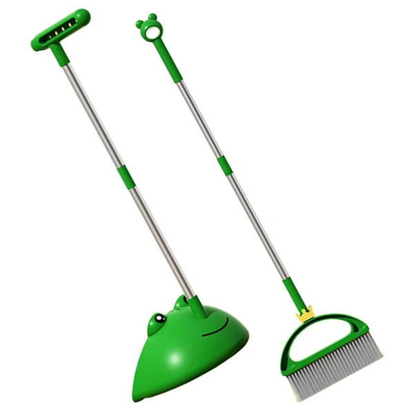 Children's Broom Set Baby Toddler Cleaning Dustpan Household Tools