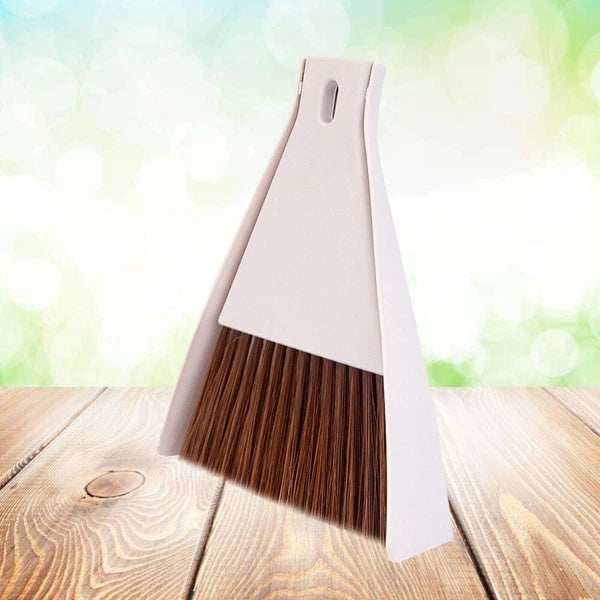 Mini Desktop Broom and Dustpan Set Household Dust Pan and Brush Cleaning Tool