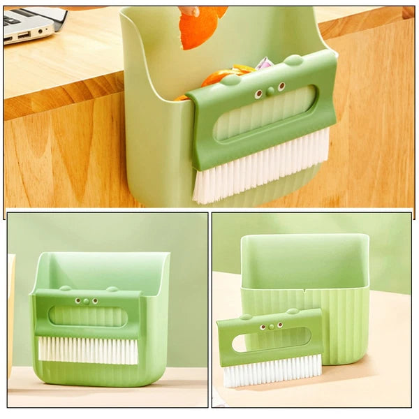 Cleaning Broom Set Small Brush Desktop Convenient Mini And Dustpan
