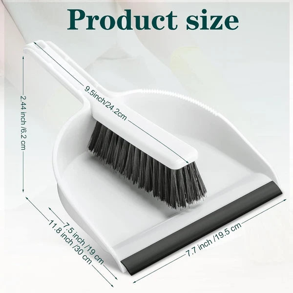 12-piece mini broom and dustpan set, portable handheld broom set