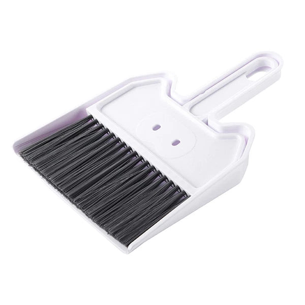 2 Sets Keyboard Cleaning Brush Child Desk Supplies Mini Broom with Dustpan
