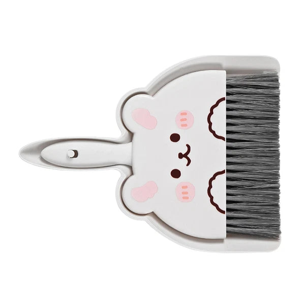Dustpan and Brush Set Cartoon Mini Portable Cleaning Broom