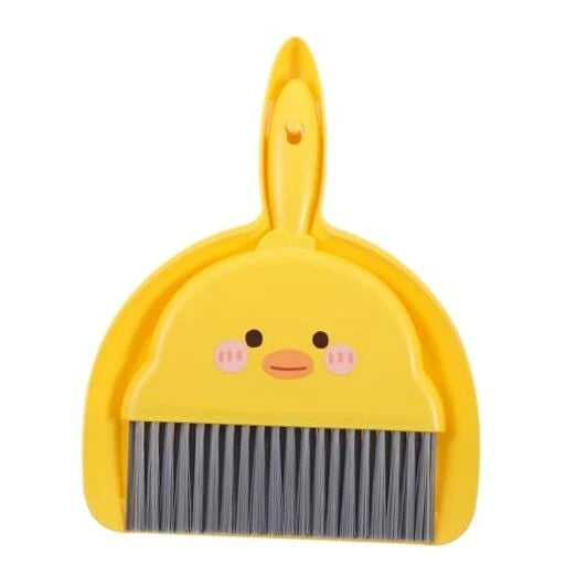 Mini Dustpan and Brush Set，Small Hand Brush and Dust Pan, Portable Cleaning